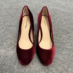 Kate Spade Sybil Pumps – Cherrywood (Deep Burgundy Velvet) - Size 7.5
